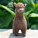 Lovely 23cm White Alpaca Llama Plush Toy - Peter Orourke