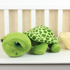 Super Green Big Eyes Stuffed Tortoise - Peter Orourke